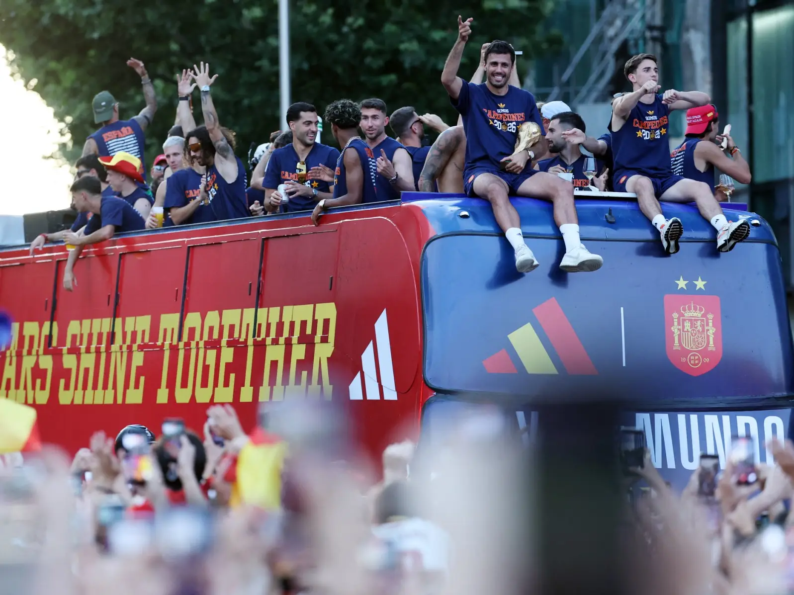 Spain World Cup victory parade in Madrid: Champions celebrate second FIFA World Cup title with over million fans