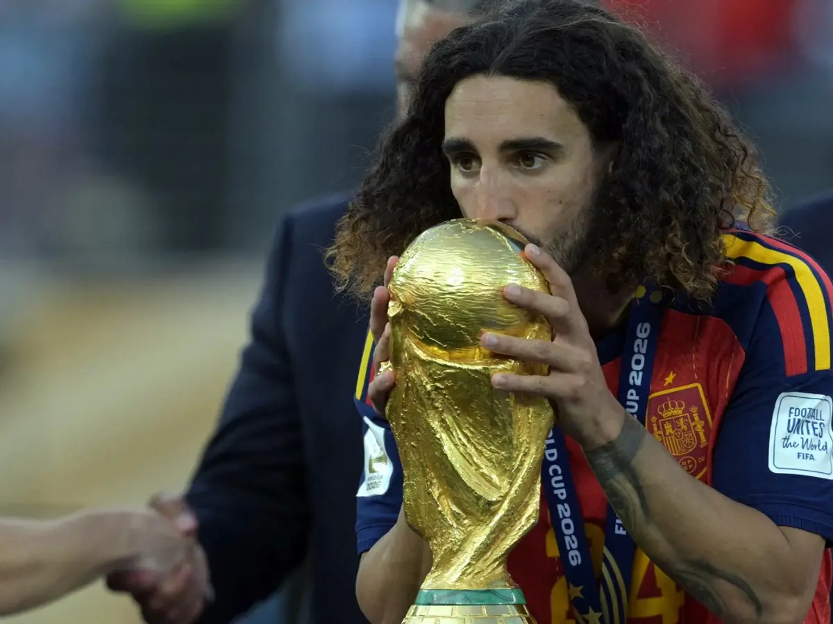 Marc Cucurella's Ritual Before Spain's World Cup Win