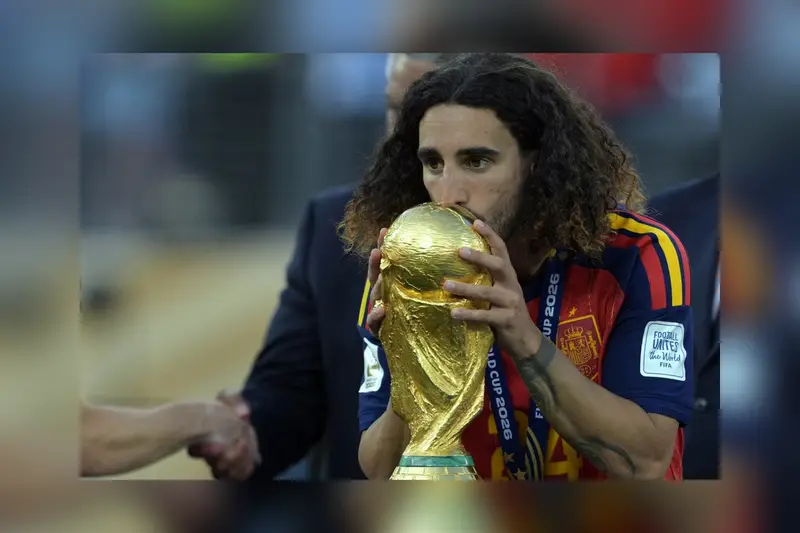 Revealed! The hidden ritual Marc Cucurella performed before Spain won the FIFA World Cup Revealed! The hidden ritual Marc Cucurella performed before Spain won the FIFA World Cup
