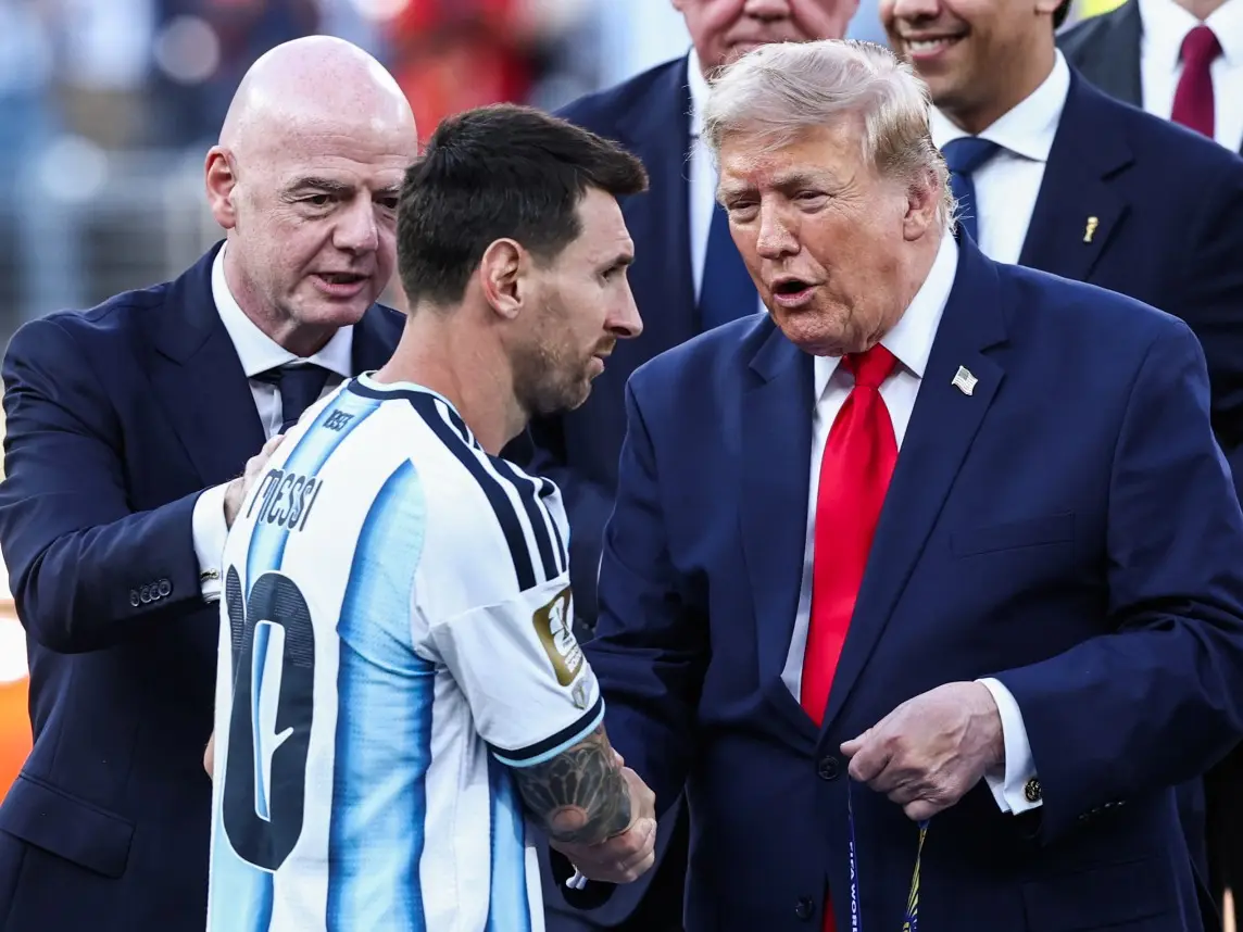 Lip reader reveals what Donald Trump told every Spain and Argentina player after FIFA World Cup final during medal ceremony
