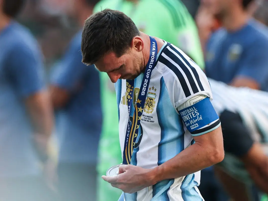FIFA 2026 | Argentina star Messi reacts to heartbreaking loss vs Spain in final FIFA 2026 | Argentina star Messi reacts to heartbreaking loss vs Spain in final