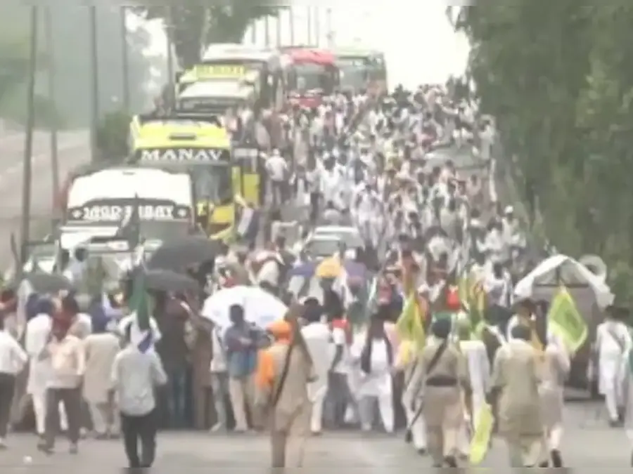 Farmers march to Delhi for Mahapanchayat, stopped at Shambhu border: Why are they protesting?