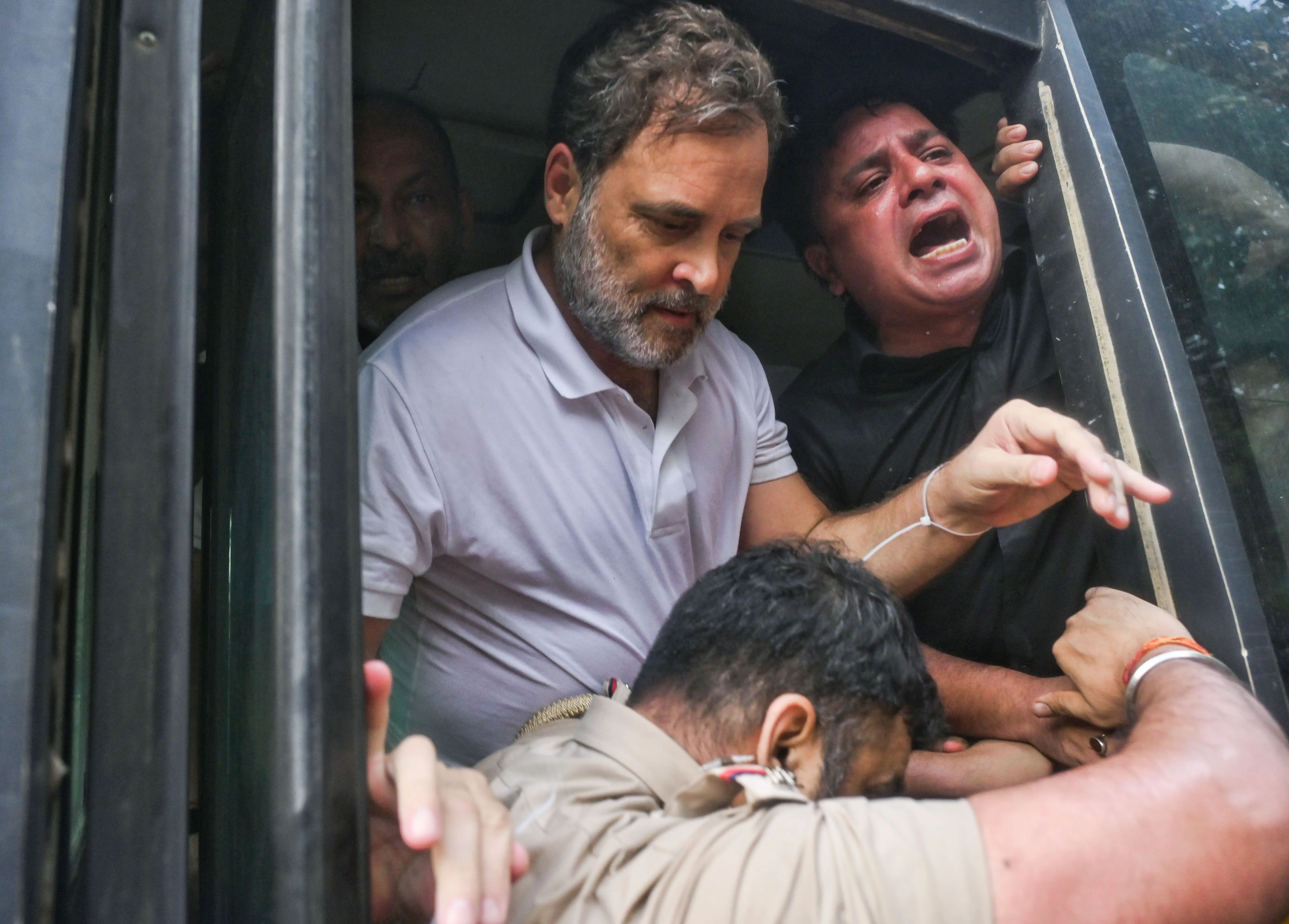 Rahul Gandhi released after detention during dharna outside PM Modi's residence, Wangchuk's fast enters day 24