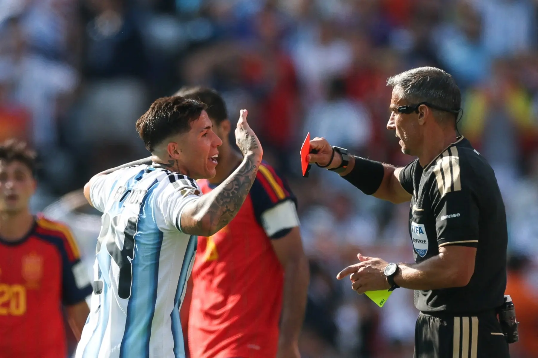 FIFA 2026 | 'I am truly sorry': Argentina's Enzo Fernandez, who get red card in final, reacts to loss