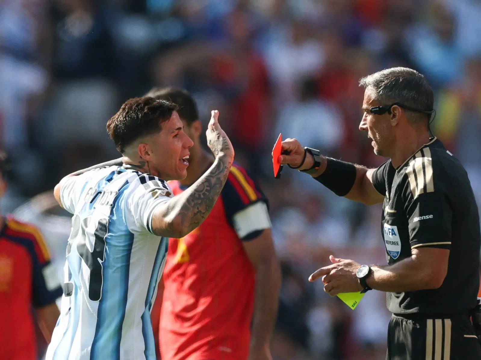 FIFA 2026 | 'I am truly sorry': Argentina's Enzo Fernandez, who get red card in final, reacts to loss FIFA 2026 | 'I am truly sorry': Argentina's Enzo Fernandez, who get red card in final, reacts to loss