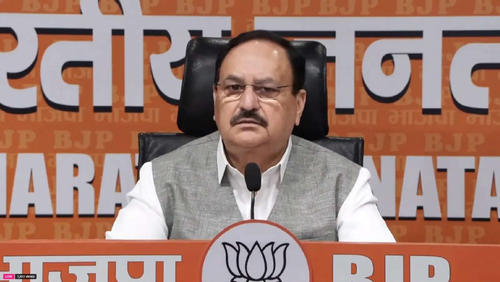 ‘Don’t politicise students’ protest’: JP Nadda reminds Rahul of paper leaks in oppn-ruled states