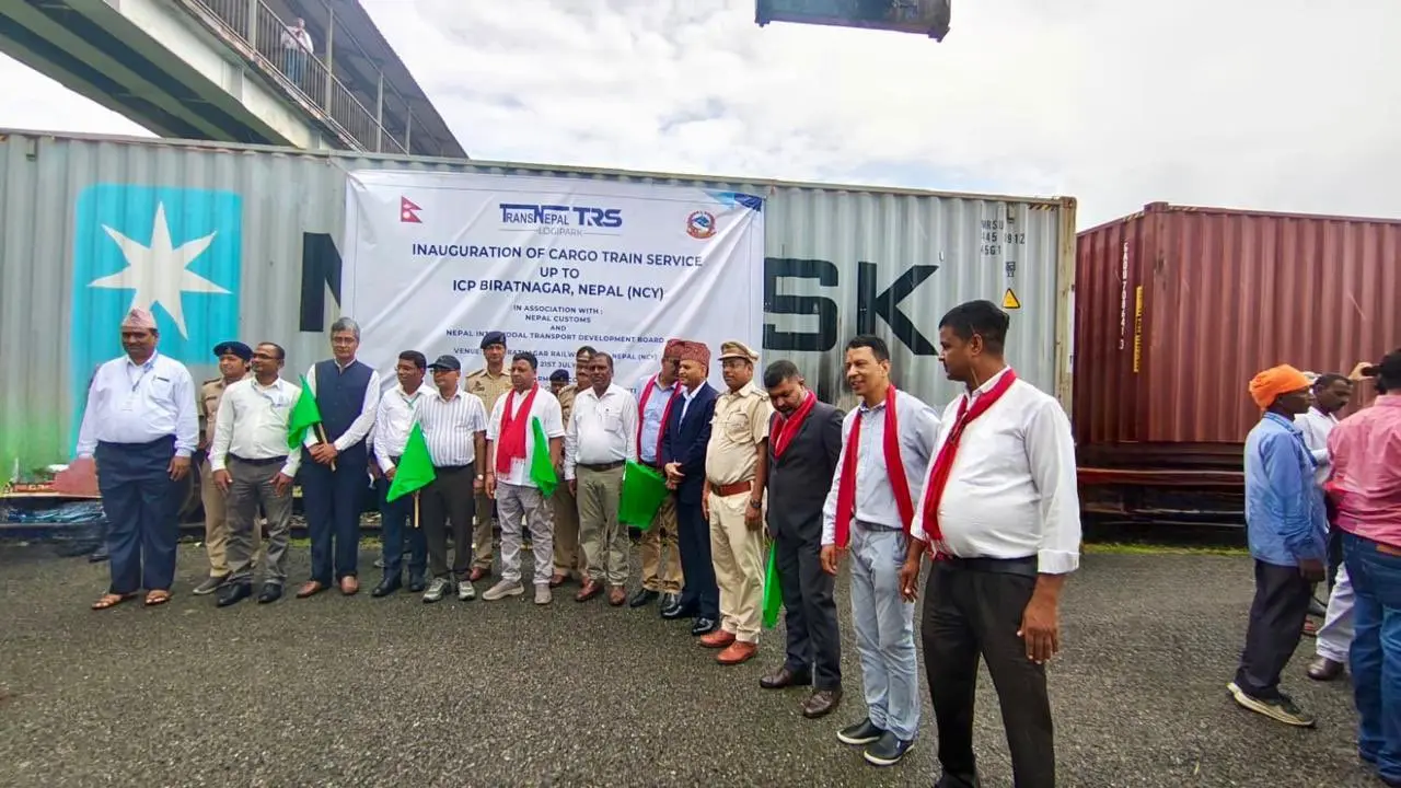 Major boost for Nepal as India launches direct rail cargo service