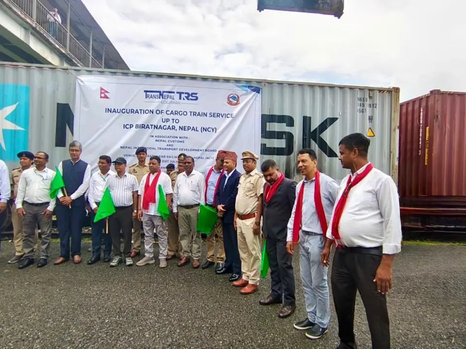 Major boost for Nepal as India launches direct rail cargo service Major boost for Nepal as India launches direct rail cargo service