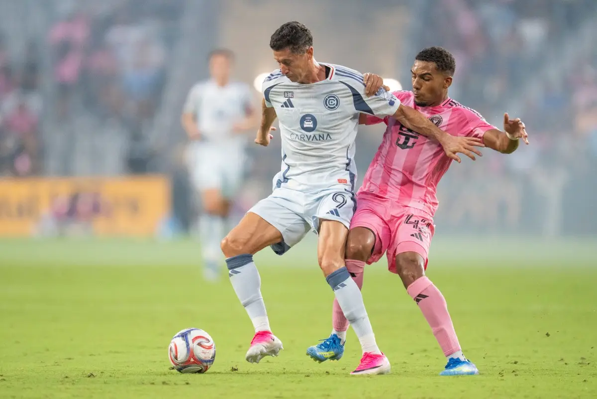 Messi's Inter Miami spoil Lewandowski's MLS debut for Chicago Fire with 2-1 win