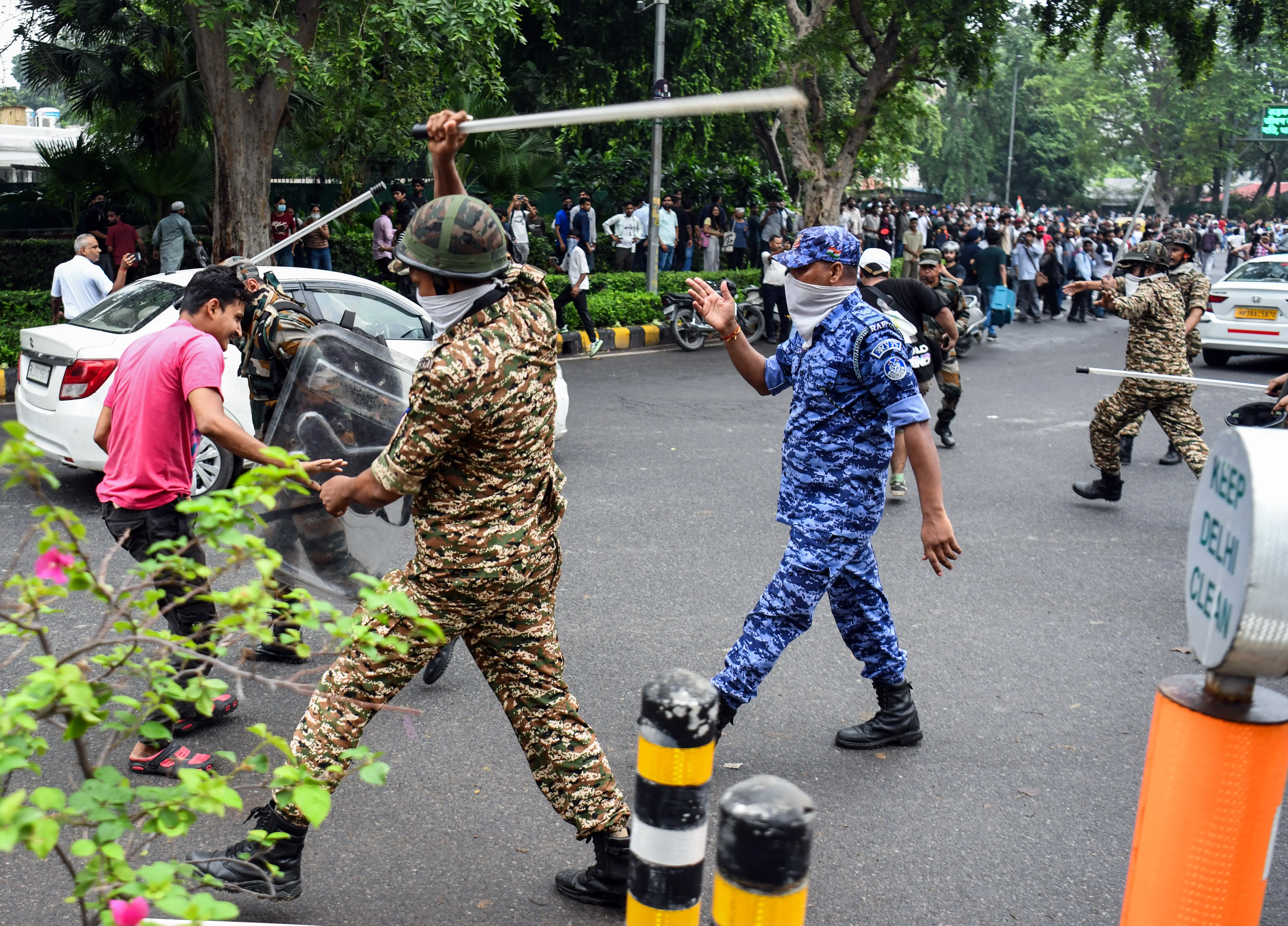'We'll take...': CJP's Abhijeet Dipke vows to drag officers behind Jantar Mantar lathi charge to court