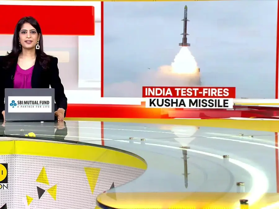 India to test fire three Kusha long-range surface-to-air missiles 