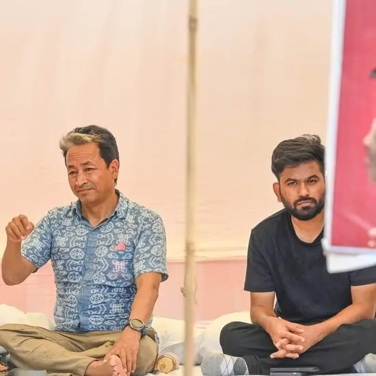 Wangchuk ends hunger strike, but CJP protest will continue until Pradhan resigns: Abhijeet Dipke