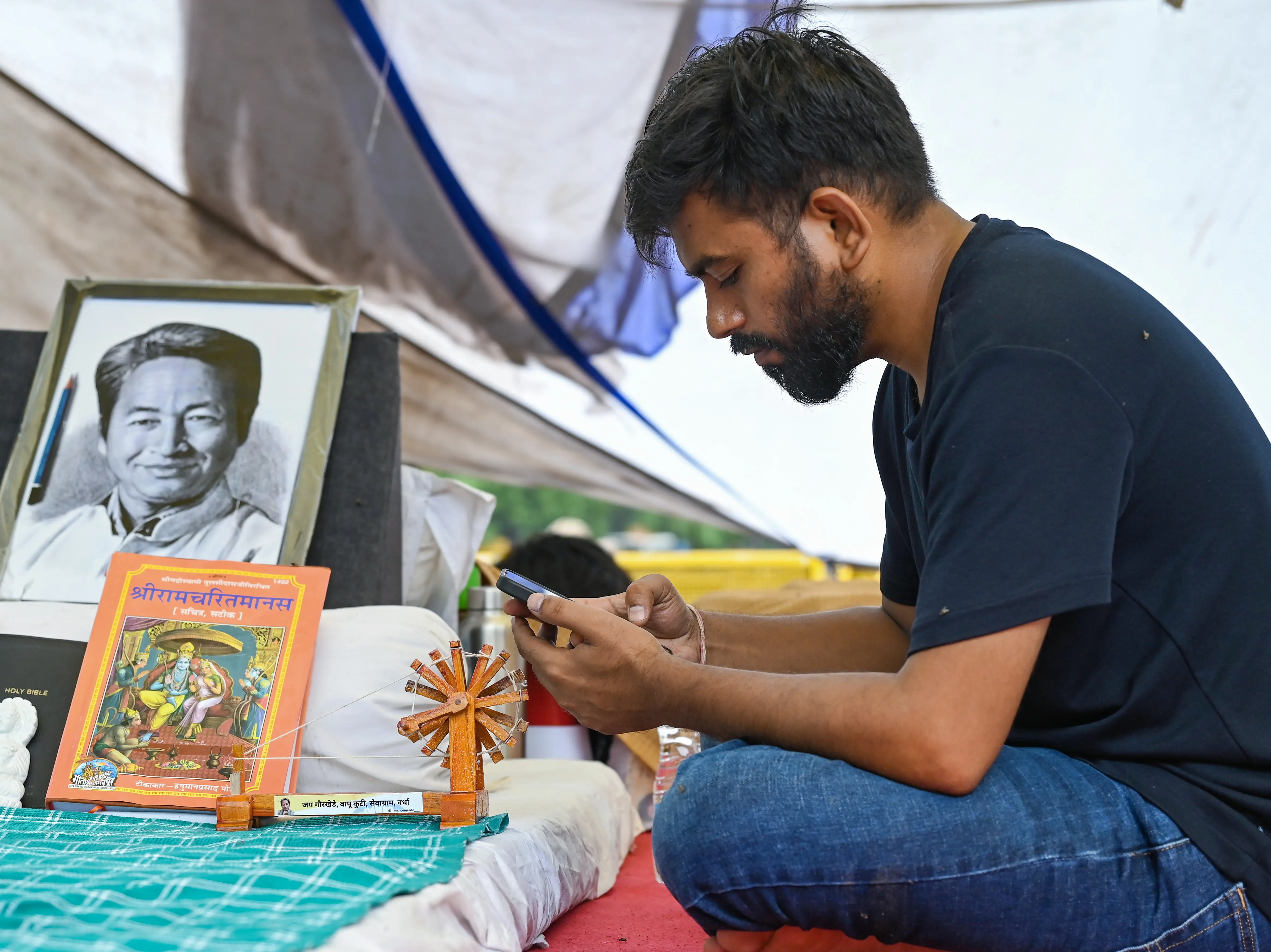 Cockroach Janta Party claims 'PM under pressure'; Dipke insists Jantar Mantar NEET 'protest will continue until Dharmendra Pradhan resigns' Cockroach Janta Party claims 'PM under pressure'; Dipke insists Jantar Mantar NEET 'protest will continue until Dharmendra Pradhan resigns'