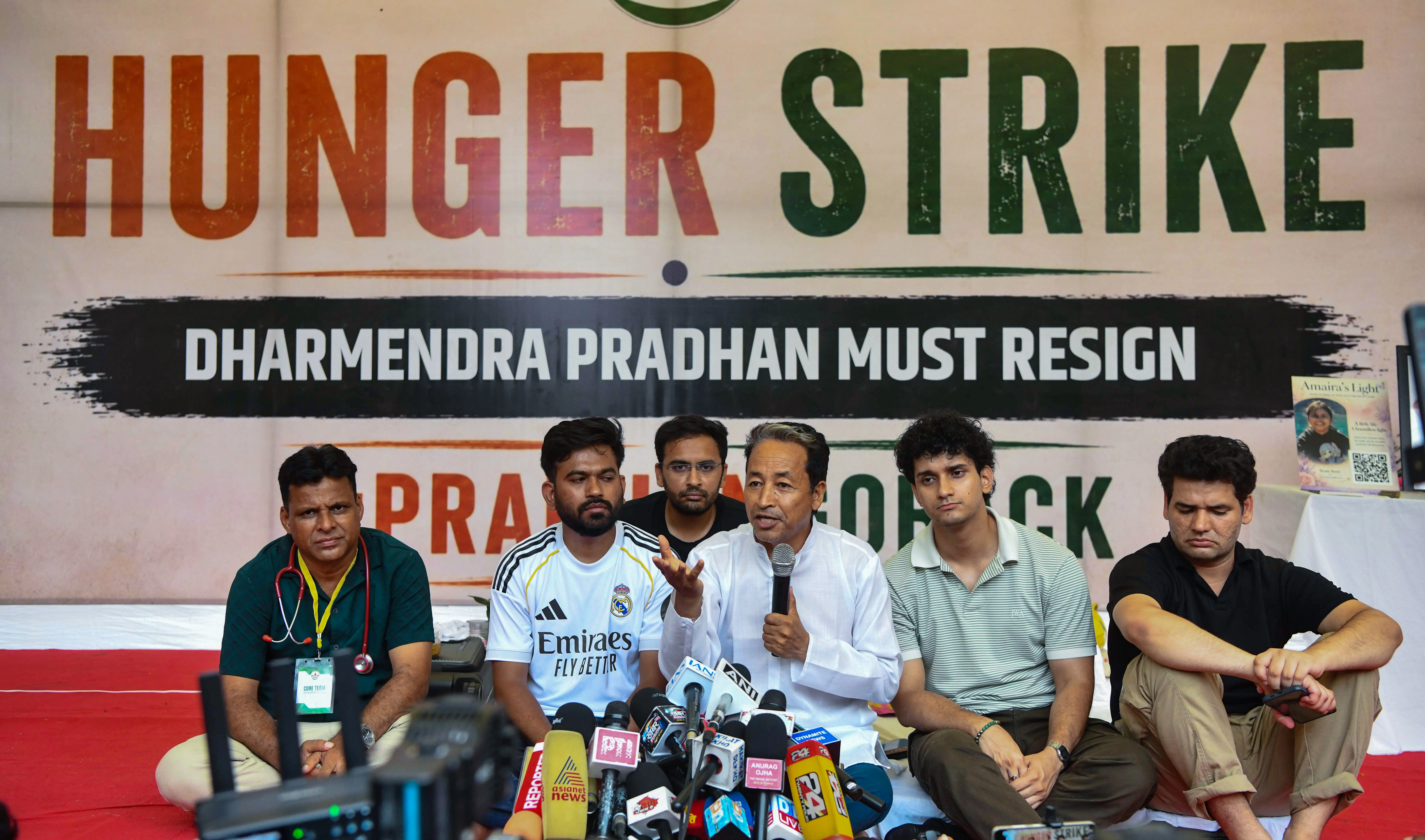 Sonam Wangchuk joins protest, launches indefinite hunger strike (June 28)