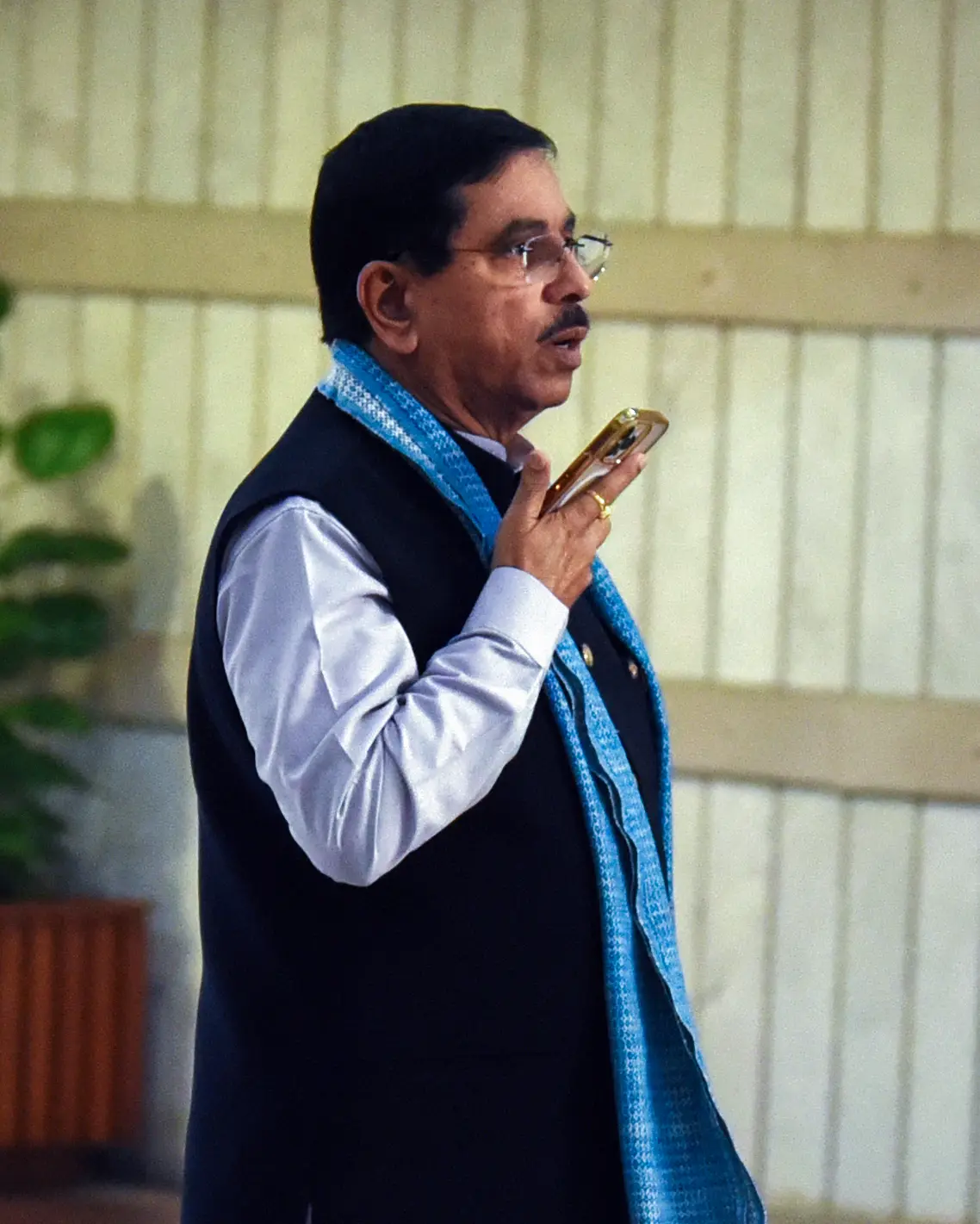 Pralhad Joshi takes charge as new education minister after Dharmendra Pradhan's resignation