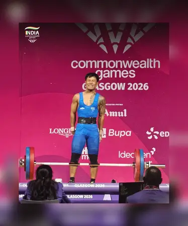 Weightlifter Rishikanta Singh wins India's first silver at CWG 2026, sets new Games record Weightlifter Rishikanta Singh wins India's first silver at CWG 2026, sets new Games record