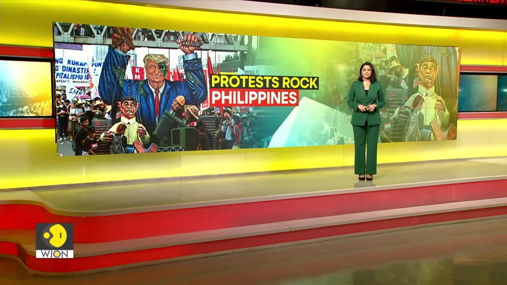 Protests in Philippines as President Marcos delivers State of the Nation Address