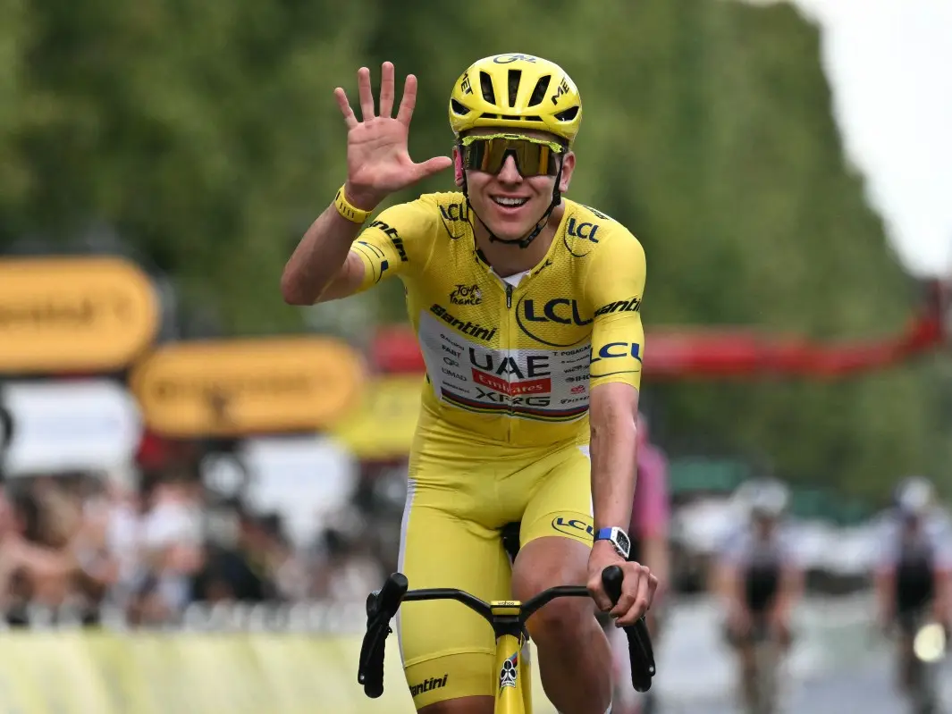 Two-time world champ Tadej Pogacar wins record-equalling fifth Tour de France Two-time world champ Tadej Pogacar wins record-equalling fifth Tour de France