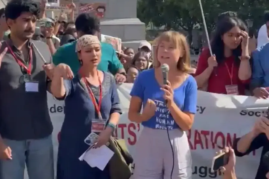 'Broader struggle for democracy...': Greta Thunberg joins Indian students protest in London - What she said