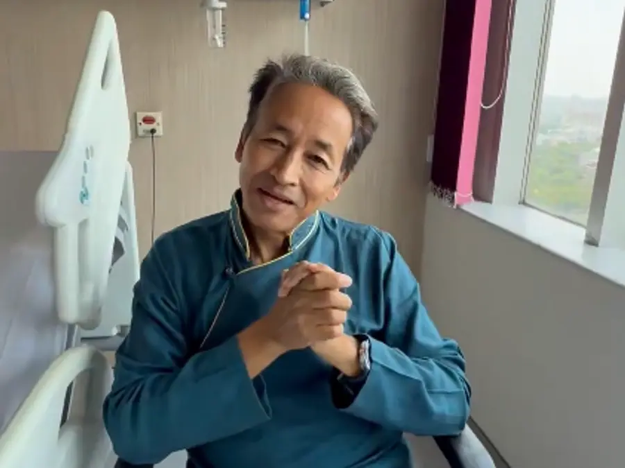 'AND FINALLY...': Wangchuk discharged from Medanta Hospital, to visit Rajghat before returning to Ladakh