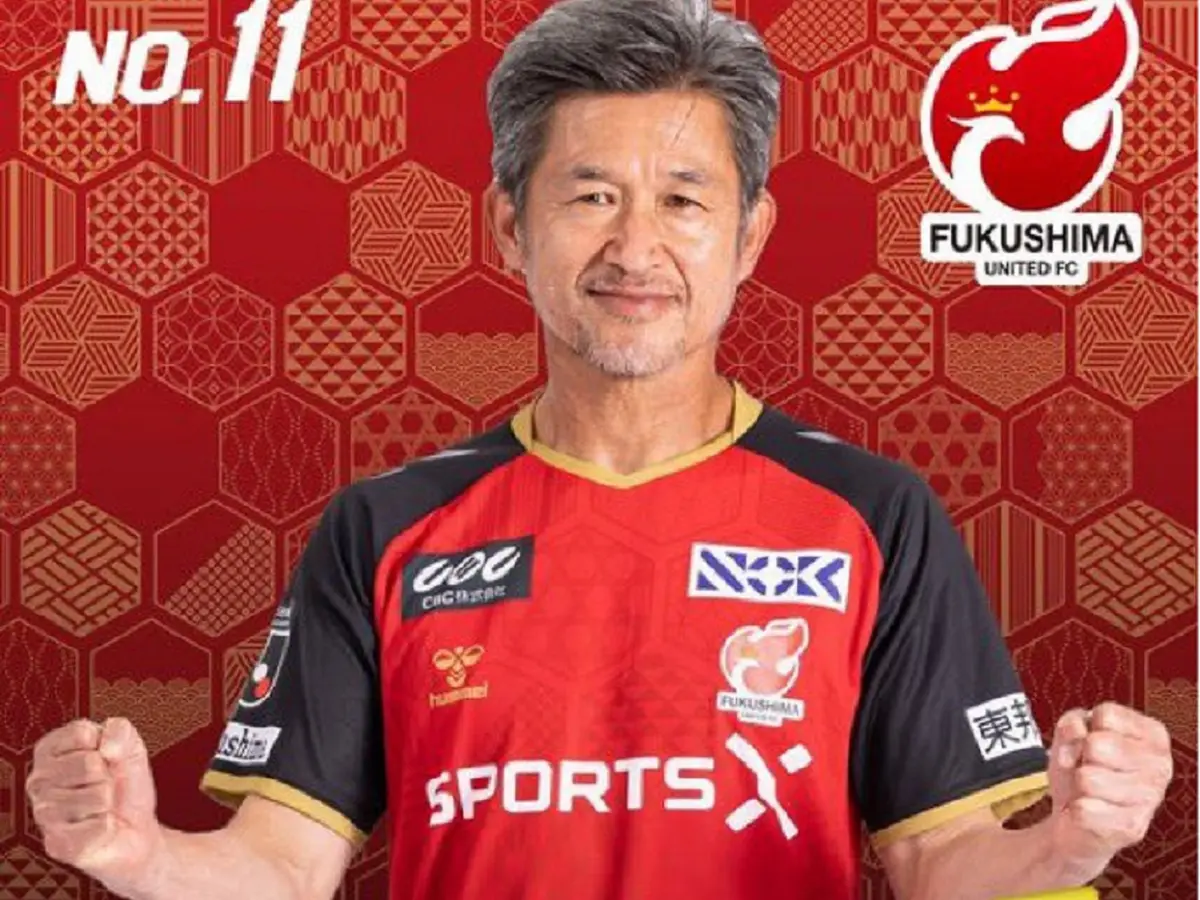 Japan’s 59-year-old football legend scores first goal since 2022