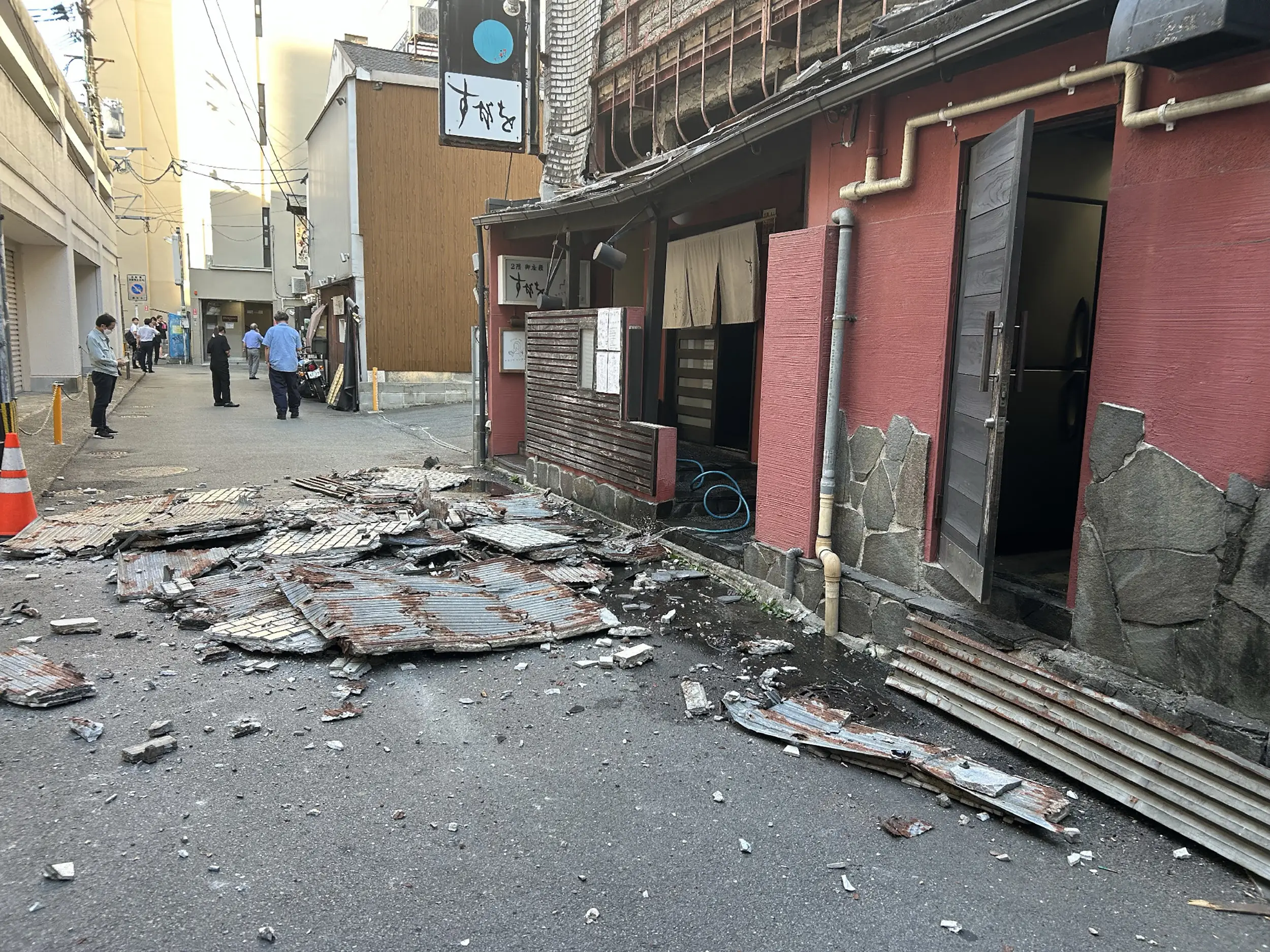Watch: Roads crack open, buildings damaged after powerful 7.1 magnitude quake hits Japan Watch: Roads crack open, buildings damaged after powerful 7.1 magnitude quake hits Japan