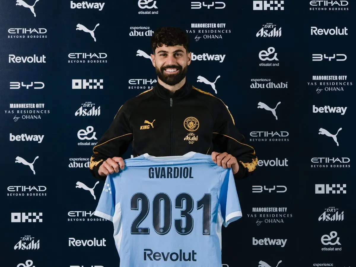 Rodri out after back surgery as Gvardiol signs new five-year Man City contract