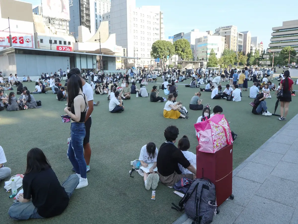 Several feared trapped inside shopping mall after 7.1 earthquake rattles Japan Several feared trapped inside shopping mall after 7.1 earthquake rattles Japan