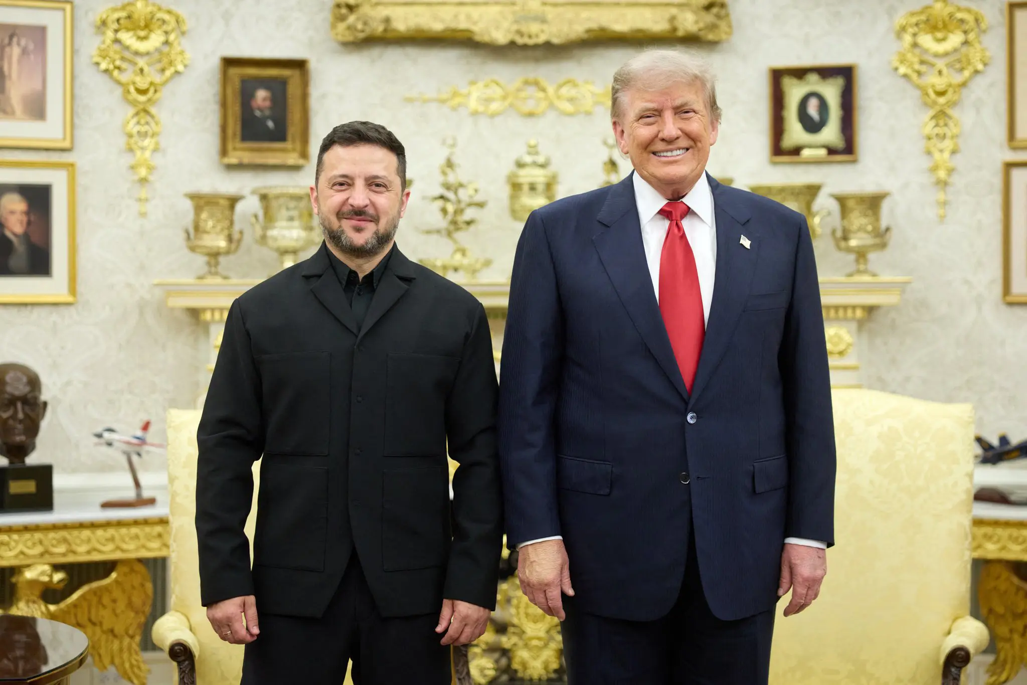 Zelensky meets Trump at White House, seeks stronger US defence support