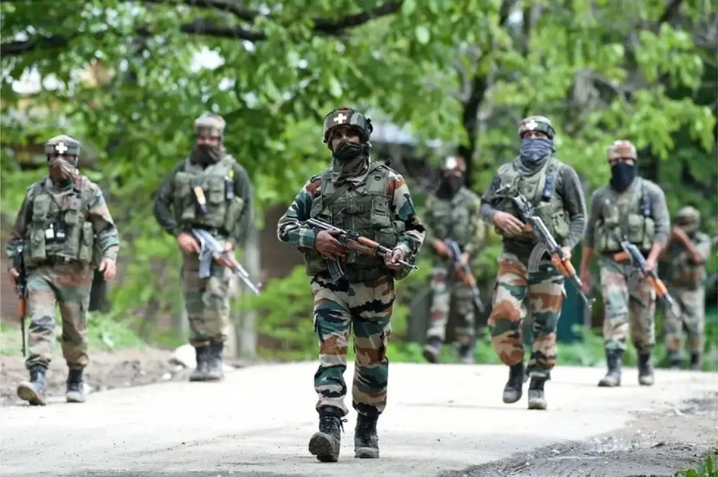 Large cache of arms, ammunition recovered during joint search operation in South Kashmir’s Kulgam