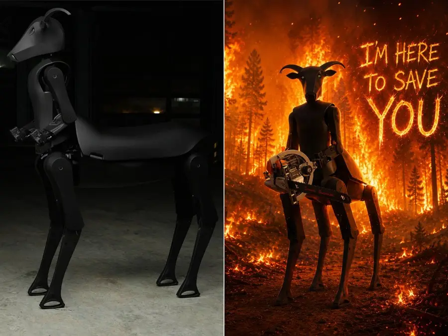 ‘Satanic’ chainsaw-wielding rescue bot leaves internet divided: ‘Those eyes are horrifying’