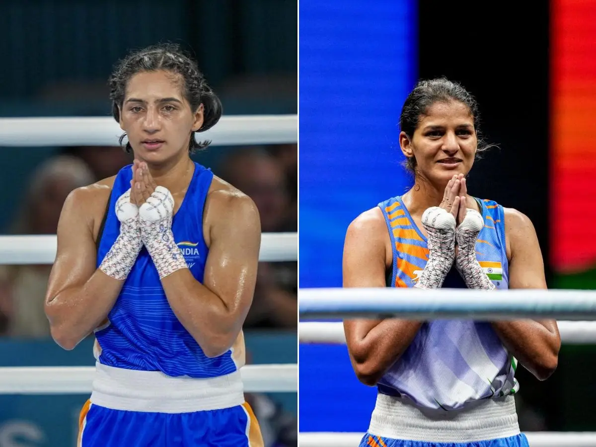 CWG 2026: Women boxers Preeti Pawar and Jaismine Lamboria secure gold medals for India