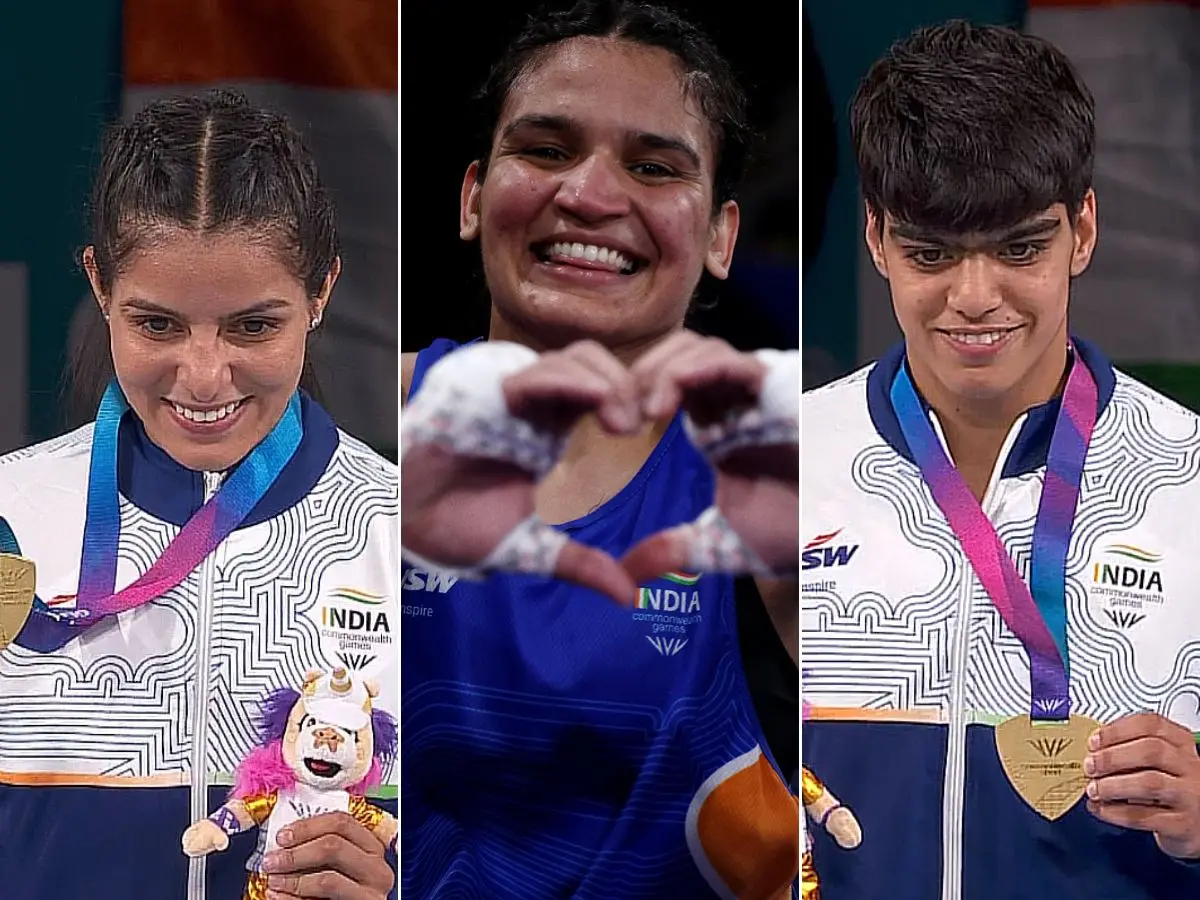 Gold Medal Rush for India: Sakshi, Priya, and Arundhati shine as women boxers dominate CWG 2026 Gold Medal Rush for India: Sakshi, Priya, and Arundhati shine as women boxers dominate CWG 2026