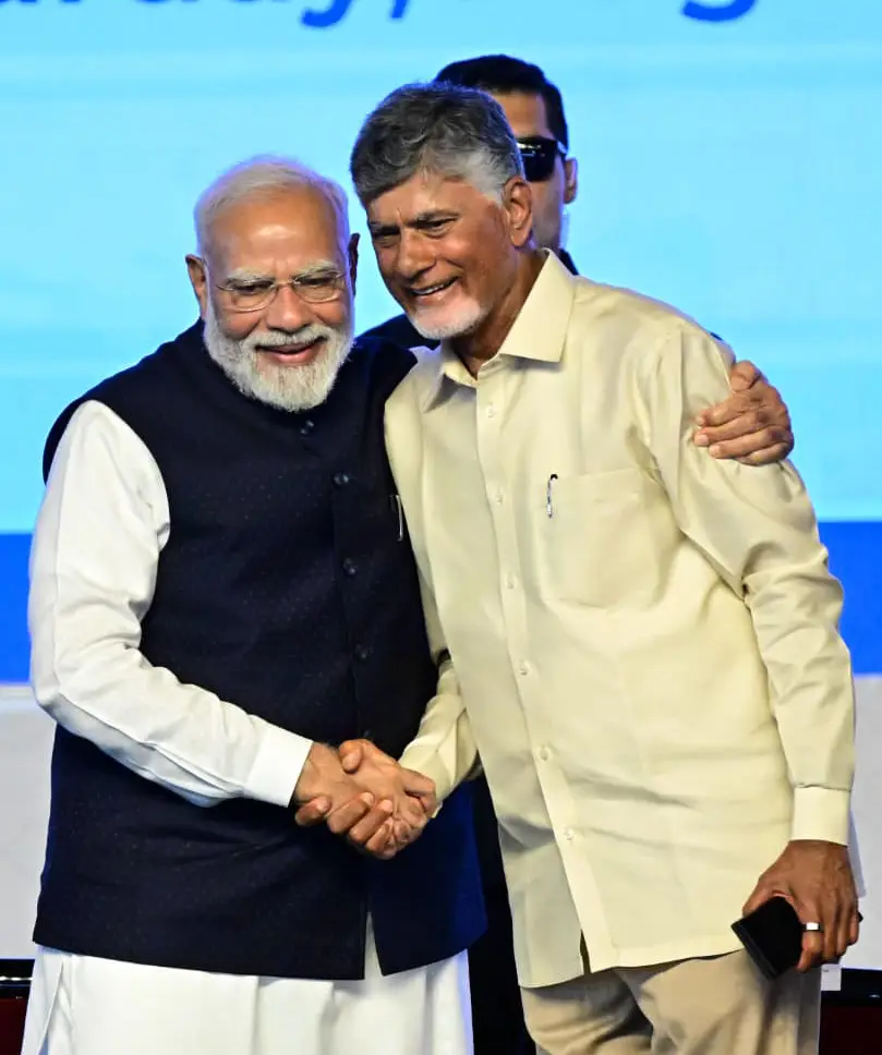 Chandrababu Naidu hails PM Modi as 'tested leadership', DK Shivakumar appeals for centre's 'full cooperation'
