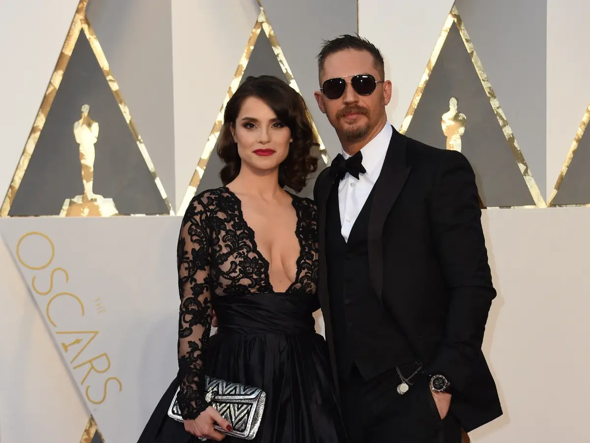 Tom Hardy and Charlotte Riley