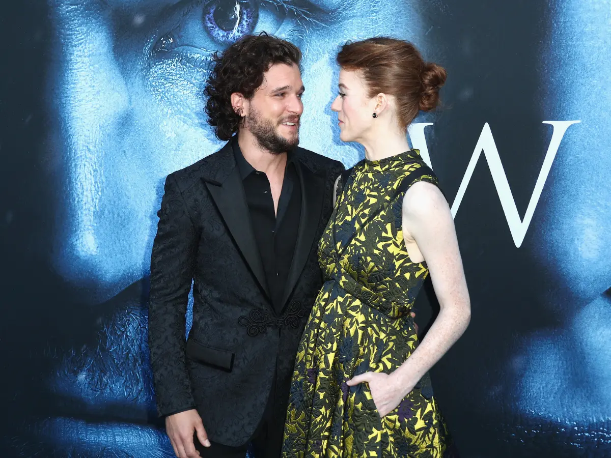 Kit Harington and Rose Leslie