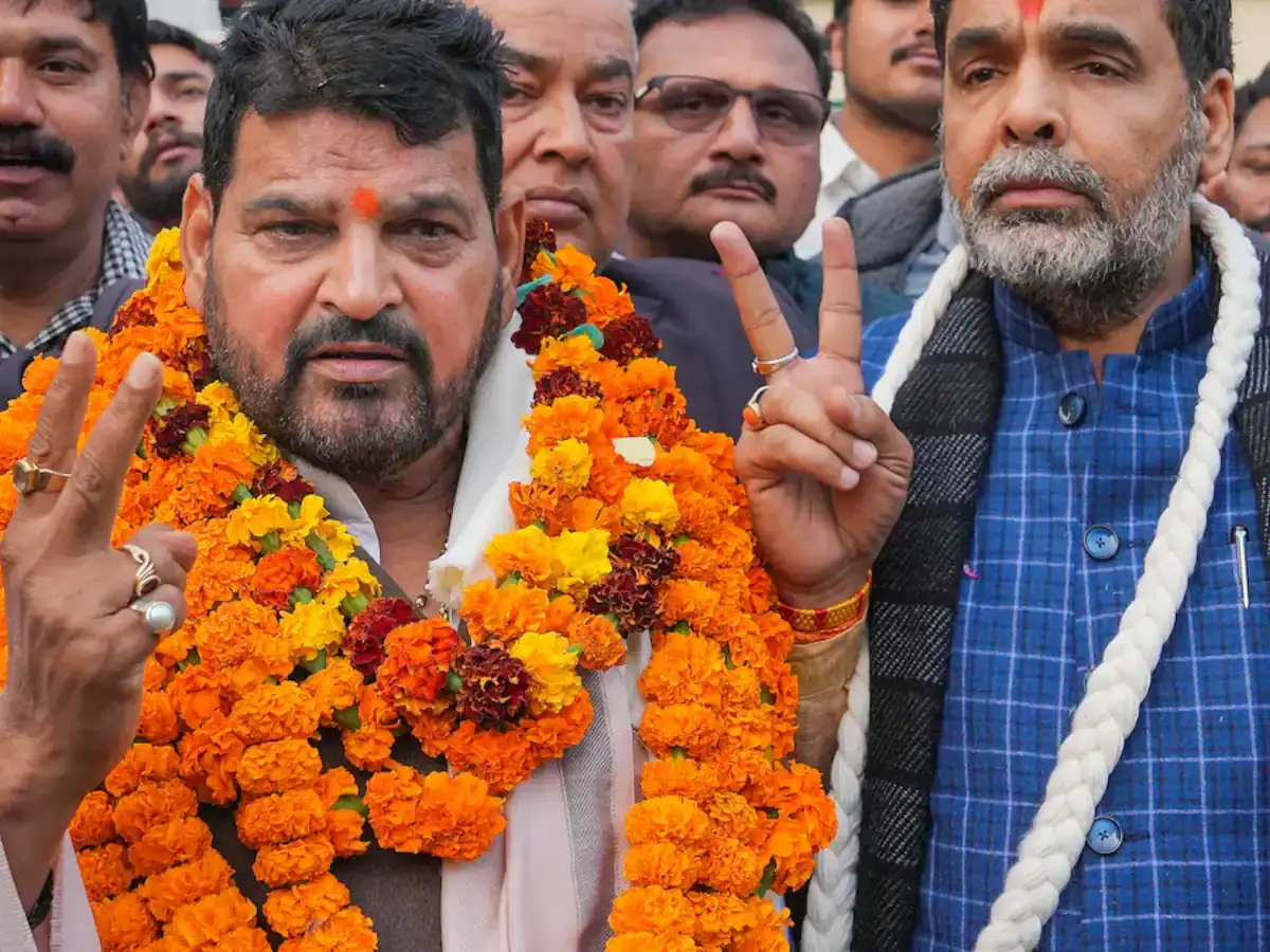 '100 per cent politically motivated': WFI chief Sanjay Singh reacts to Brij Bhushan's acquittal '100 per cent politically motivated': WFI chief Sanjay Singh reacts to Brij Bhushan's acquittal