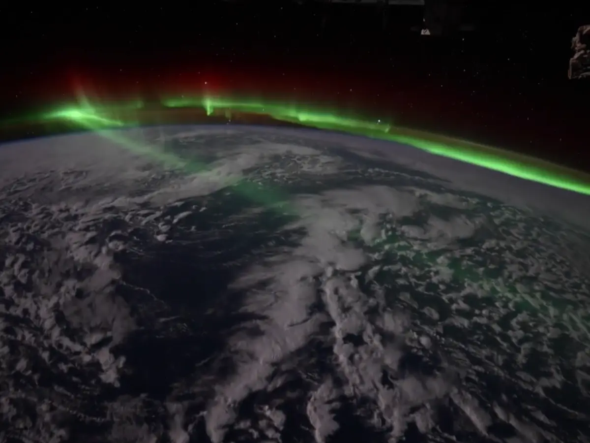 Indian-American astronaut Anil Menon sees auroras from space station, visuals captured from Earth as well Indian-American astronaut Anil Menon sees auroras from space station, visuals captured from Earth as well