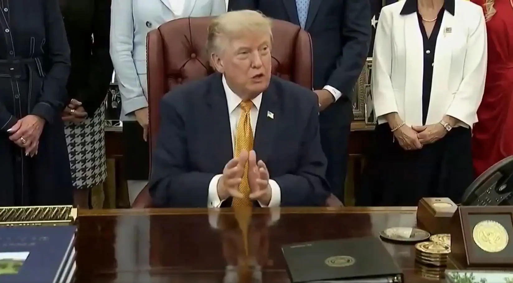 ‘Talks on right now’: Trump says he wants to give Iran ‘every last chance before decapitation’