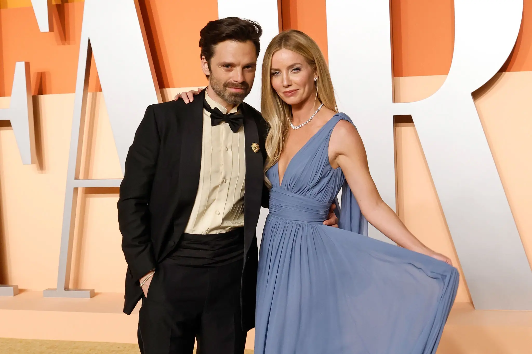 Sebastian Stan and Annabelle Wallis welcome first child together