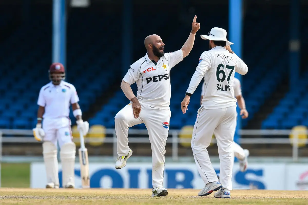 WI vs PAK, 2nd Test: Spinner Sajid Khan helps Pakistan turn screw for series-levelling win against hosts