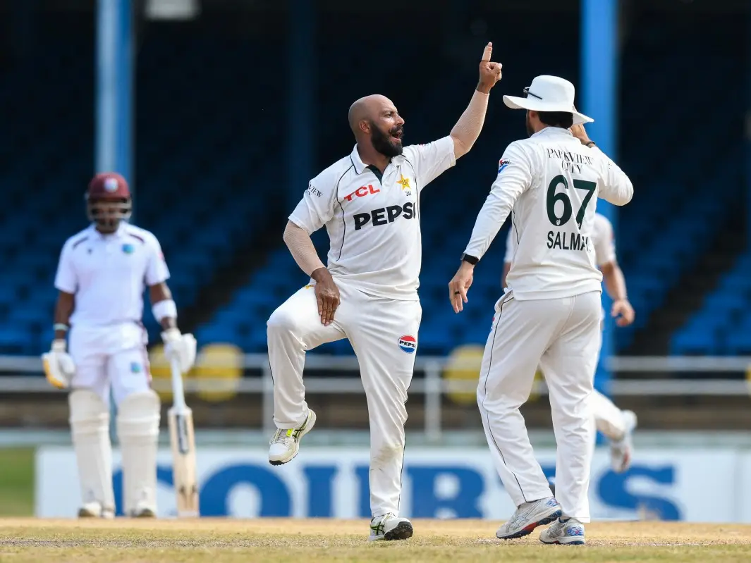 WI vs PAK, 2nd Test: Spinner Sajid Khan helps Pakistan turn screw for series-levelling win against hosts