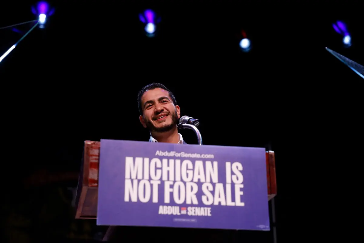 Palestinian American Abdul El-Sayed wins Michigan Democratic Senate primary, will be 1st Muslim to be US Senate if elected