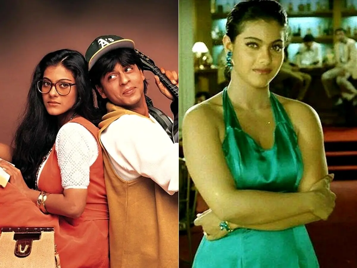 Simran's White Shirt & Orange Dress / Teal Halter Dress – Dilwale Dulhania Le Jayenge
