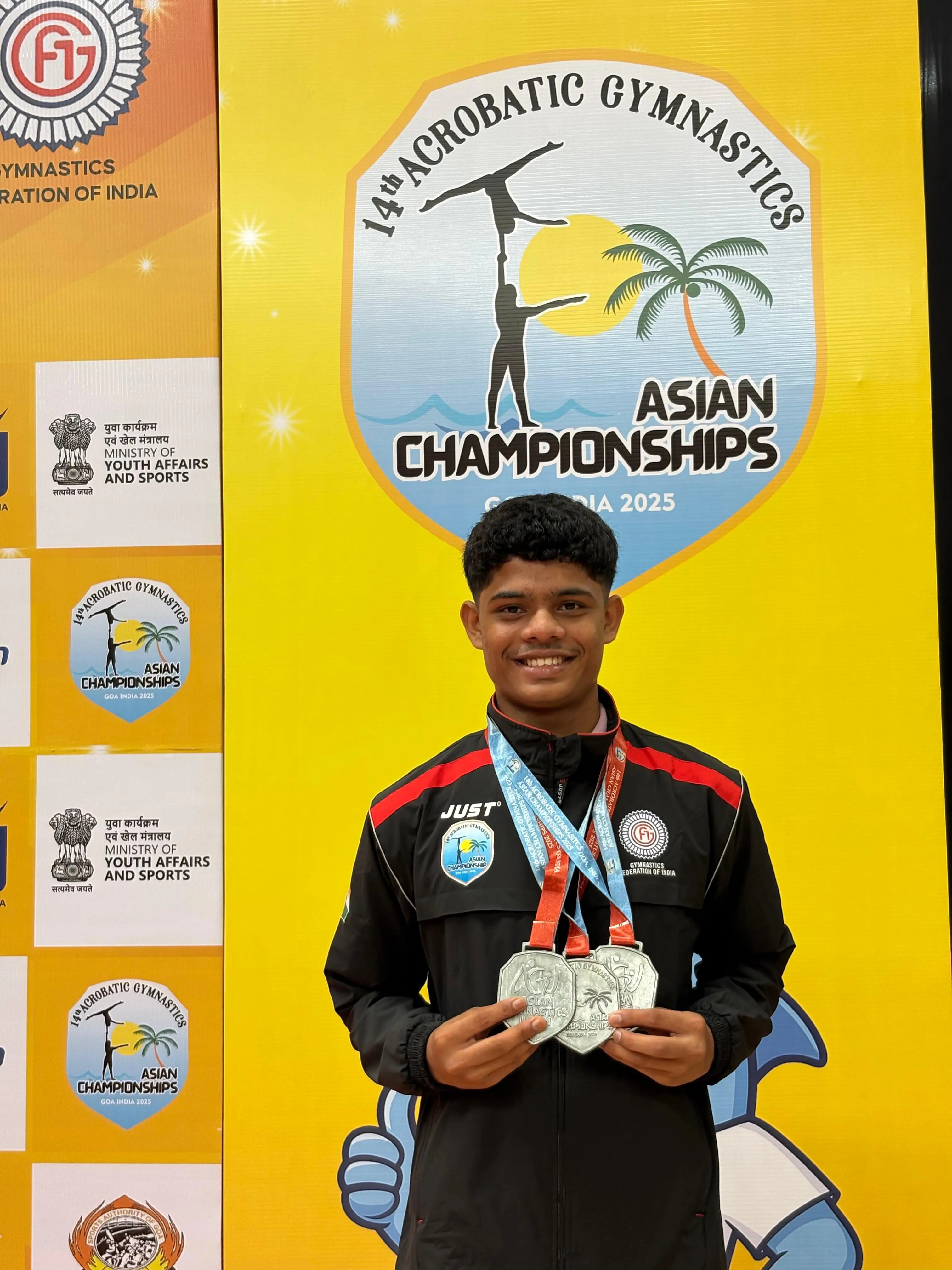 Inspired by family, acrobat gymnast Atharva Janskar sets sights on World Cup glory