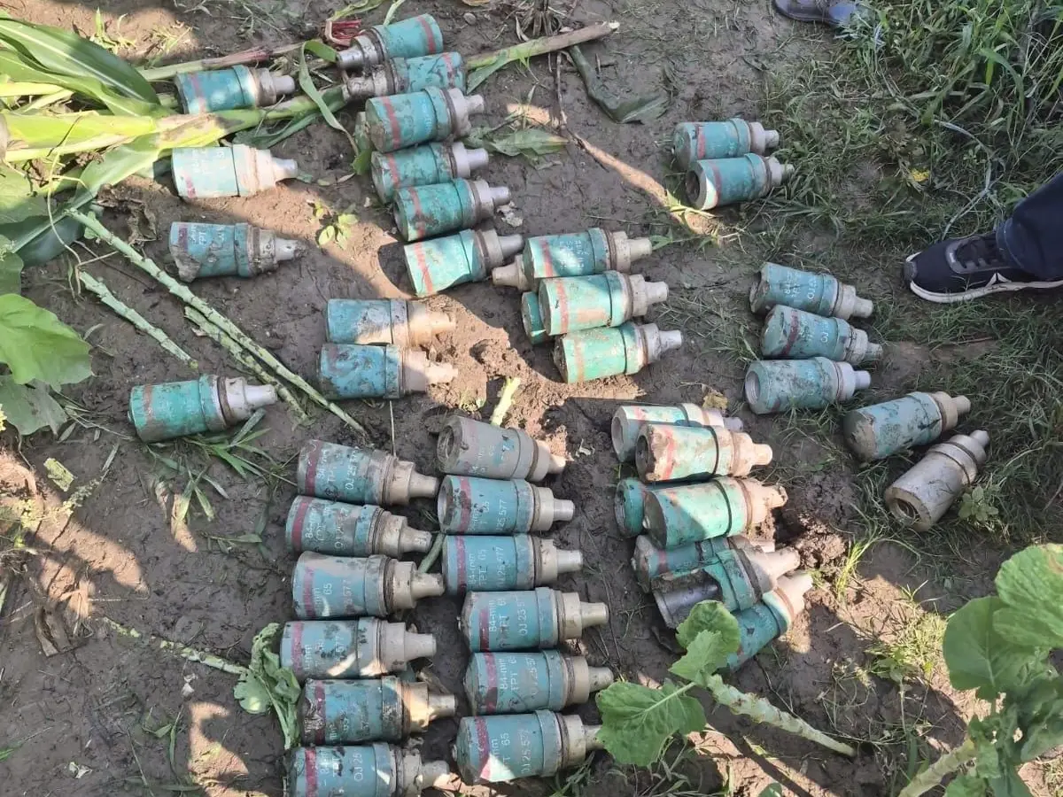 Security forces recover 45 scrap shells in joint search operation in Sopore Security forces recover 45 scrap shells in joint search operation in Sopore