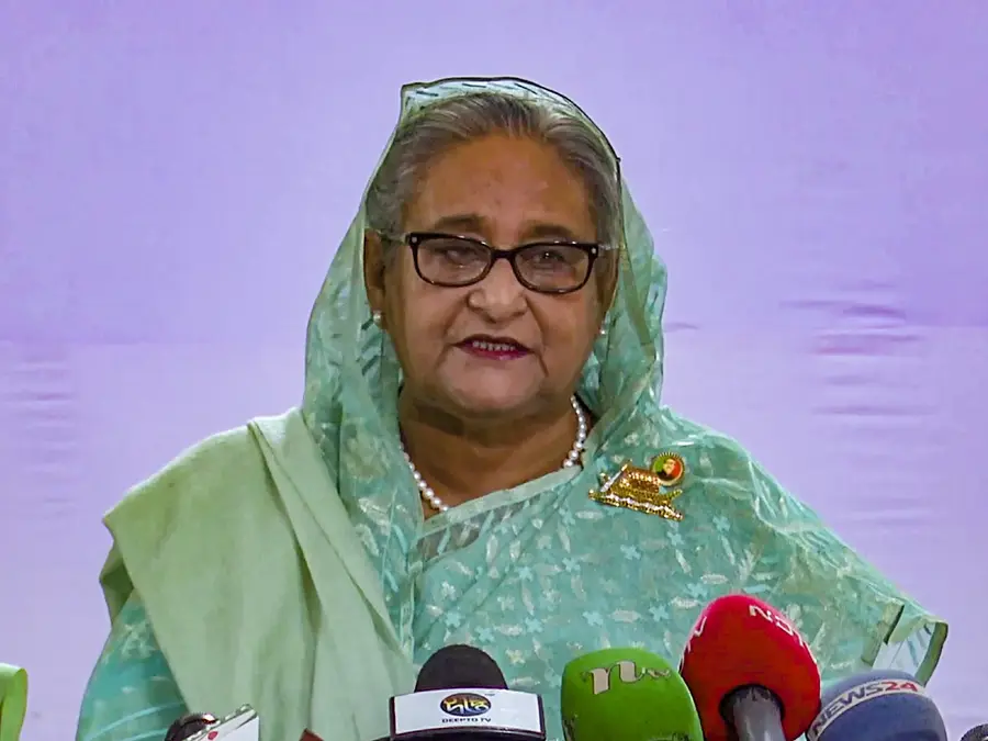 ‘Organised groups turned students’ stir into violent protest,’ says Sheikh Hasina