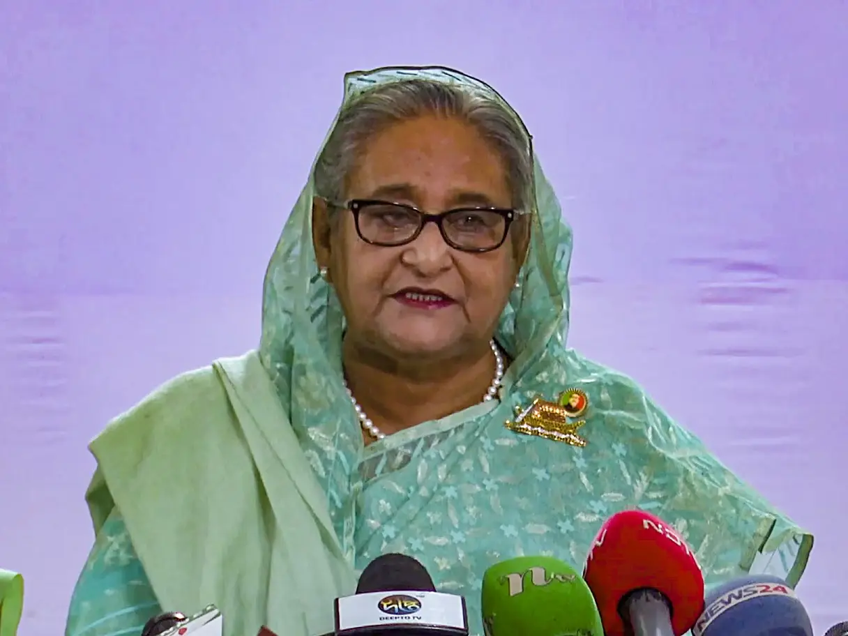 ‘Organised groups turned students’ stir into violent protest,’ says Sheikh Hasina ‘Organised groups turned students’ stir into violent protest,’ says Sheikh Hasina