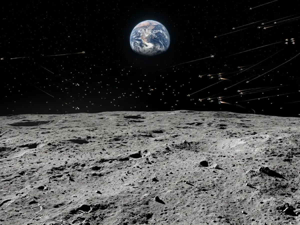 Ukrainian astronomers see gargantuan objects dashing at 39,600 kmph on the Moon - 'They can reach Earth in 20 minutes'