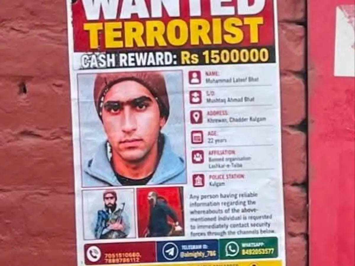 J&K police issue urgent warning as terror hits home: A 'massive' reward is now set for the mastermind.